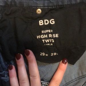 Urban Outfitters Jeans - BDG Super High Rise Twig Ankle Jeans Urban Outfitters Jeans - BDG Super High Rise Twig Ankle Jeans